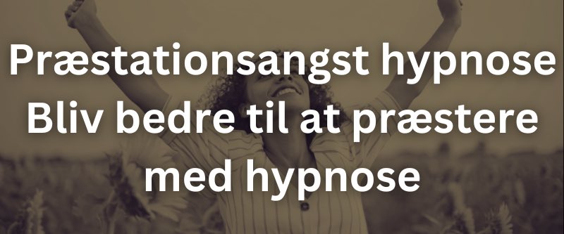 Præstationsangst-hypnose